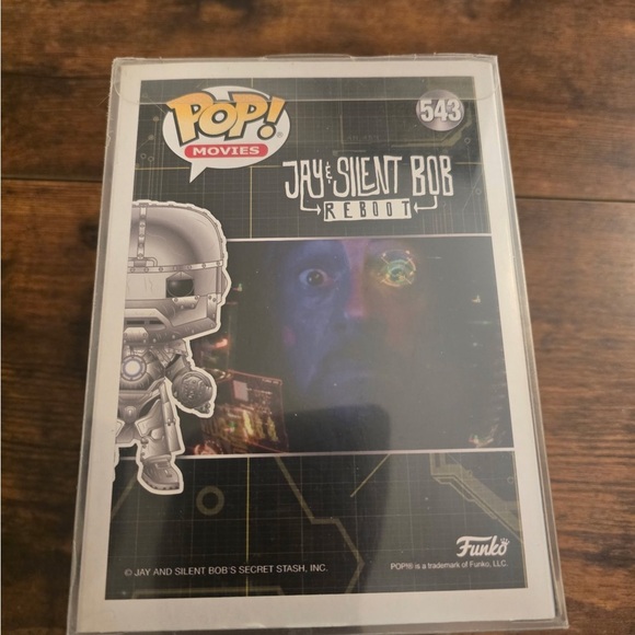 Funko Jay & Silent Bob Reboot 543 Iron Bob 2020 Convention Exclusive Protector - Picture 4 of 5